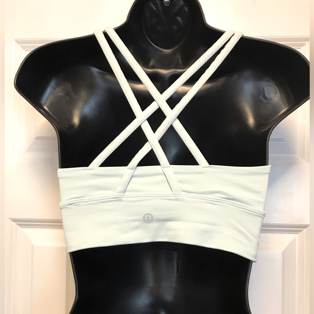 Lululemon Energy Longline Bra B/ C Cup ( Size 6) Color Light Green